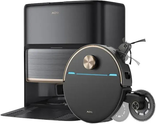 Mova V70 Ultra Complete Robot Vacuum Cleaner with Laser Mapping & 40000Pa Suction Power Black
