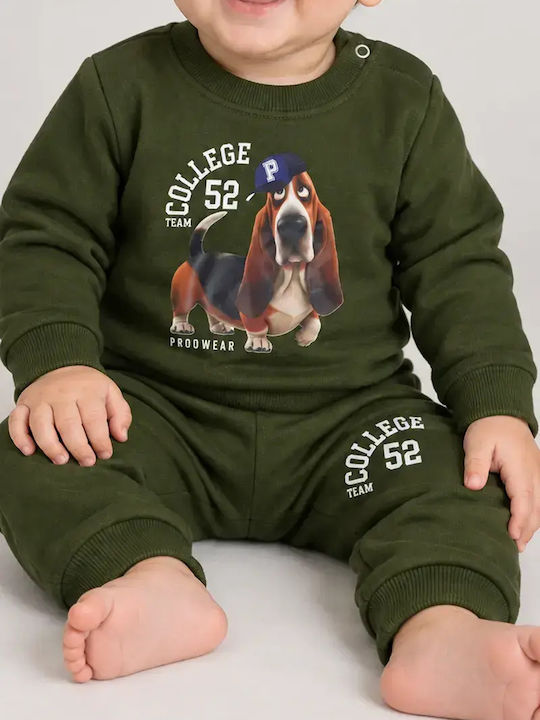 Kids Tracksuit Khaki