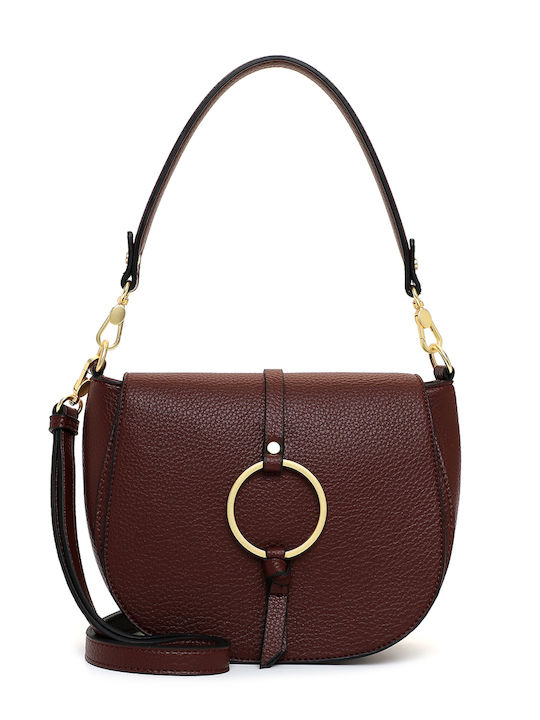 Damen Schultertasche Braun