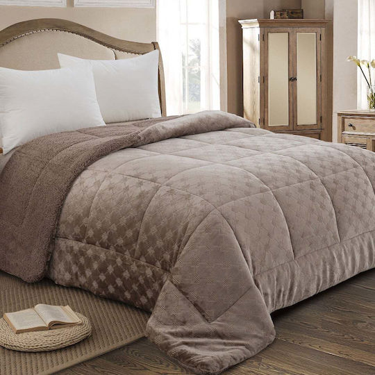 Adam Home Sherpa Comforter Semi Double 180x240cm 825 260 GSM