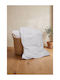 Biokarpet Naf Naf Flex Bettdecke Weiß King Size 240x260