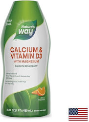 Nature's Way Калций Витамин D3 500мг 1.5гр 480мл