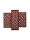 Polcarpet Kazak Oriental Modern Bedroom Rug Sets Cotton Burgundy 3 Pieces