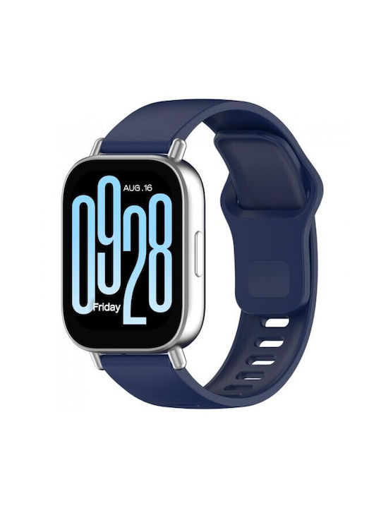 Silicone Strap Reverse Buckle Xiaomi Watch 5 47mm Dark Blue
