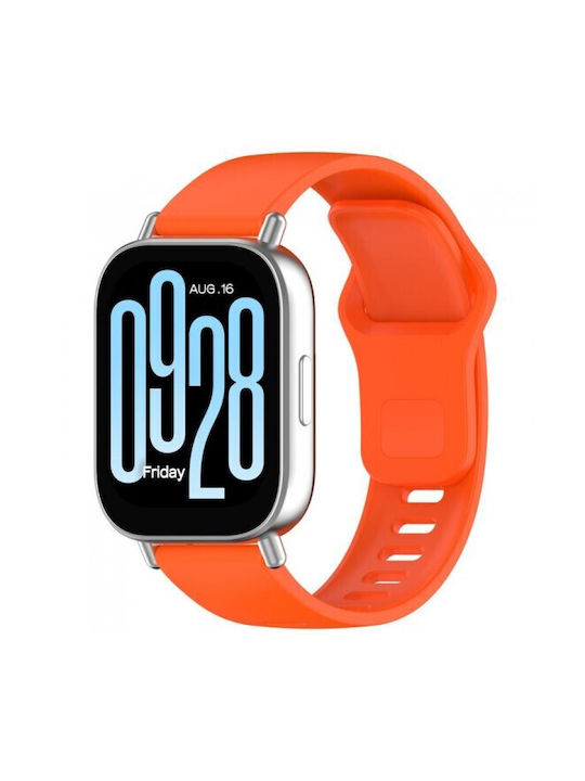 Λουράκι Silicone Reverse Buckle Realme Watch 5 Orange