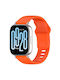 Λουράκι Silicone Reverse Buckle Realme Watch 5 Orange