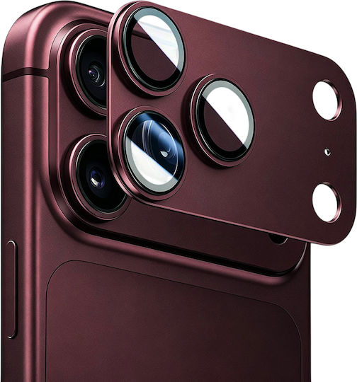 Lito Crown Halo Ar + Af Protectoare Pentru Camera Mobilă Lentilă Dark Cherry Iphone 18 Pro Max