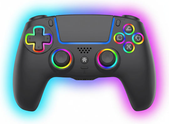 Deep Explorer Ασύρματο Gamepad για PS5 Μαύρο