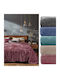 Adam Home 700 Samtige Decke Einzeln 160x220cm Grau