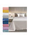 Adam Home Waffle Pique Blanket Super Double 240x260cm Blue