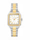 Men's Battery Watch with Silver Steel Bracelet