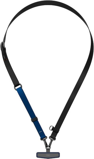 Каишка За Врата За Телефон Uniq Vista Flex 2-в-1 Черно-Синя