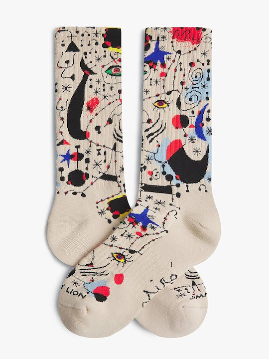 Jimmy Lion Șosete Atletice Miro Cifre Constellatii E84287-miro