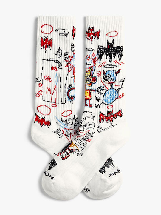 Jimmy Lion Șosete Atletice Basquiat Batman E84239-basquiat Batman