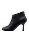 Leather Women's Ankle Boots Black