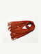 Damen Wollschal Orange