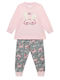 Minerva Kids’ Winter Pajamas Pink Rabbits Rabbits