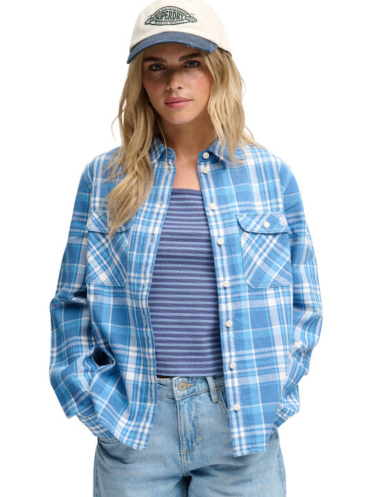 Superdry Lumberjack Flannel Дамска Риза с Дълъг...
