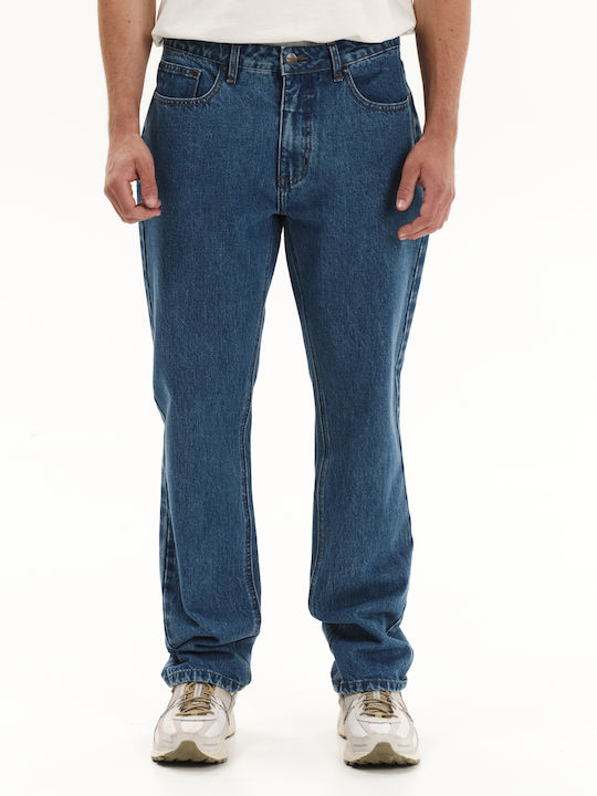 Ανδρικό Παντελόνι Regular Fit Μπλε