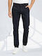 Men's Trousers with Straight Leg Navy Blue