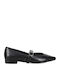 Women's Pointed Toe Black Ballerina Shoes