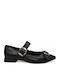 Damen Ballerinas Schwarz