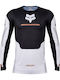 Fox Flexair Optical Tricou Pentru Bărbați Motocross Mânecă Lungă Culoare Neagră