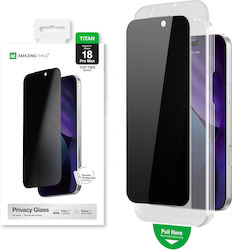Amazingthing Titan +care Матов Privacy Стъкло За Iphone 18 Pro Max Монтажна Рамка Ip18xmpfgla Amazingthing Titan +care Матов Privacy Стъкло За Iphone 18 Pro Max Монтажна Рамка Ip18xmpfgla