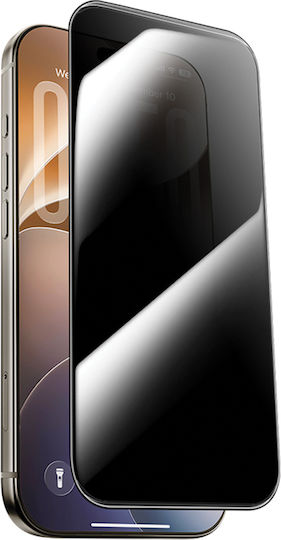 Benks Tempered Glass Ultra Shield Privacy C.m.ml.ap.bk.fl71 Iphone 18 Pro Max Black