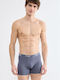 Kurzes Herren Boxer Grau