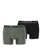 Men's Boxer Tea Leaf-black