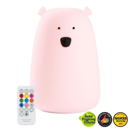Baby Oliver Kids Decorative Lamp Pink 16x10.7x10.7cm