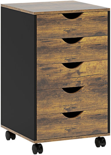 Sertar De Birou Din MDF Maro 40x40x67cm