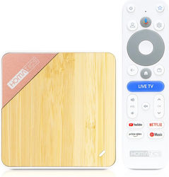 Homatics ТВ кутия Box 4K Pro V2 AI-SR 4K UHD с WiFi USB 2.0 4GB RAM и 64GB Вградена памет с Операционна система Android 12.0 и Google Assistant Homatics ТВ кутия Box 4K Pro V2 AI-SR 4K UHD с WiFi USB 2.0 4GB RAM и 64GB Вградена памет с Операционна система Android 12.0 и Google Assistant