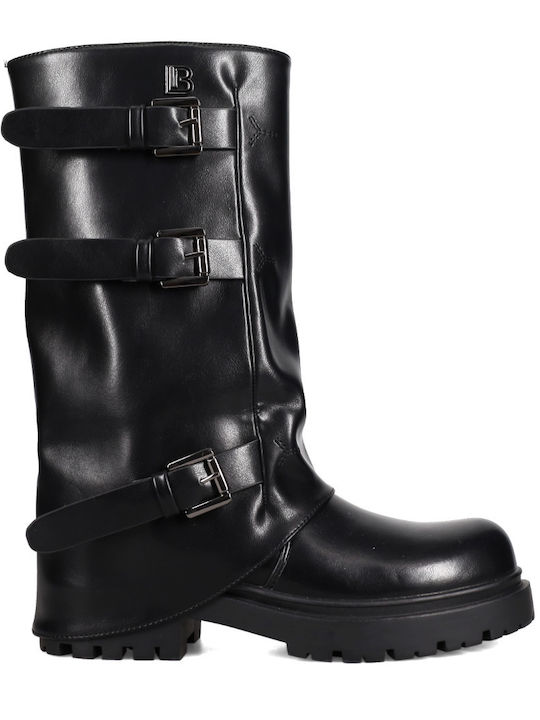 Damenstiefel Schwarz