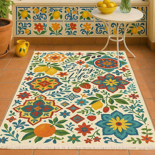 Conceptum Hypnose Rvn302 Rectangular Kitchen Mat Multi 50x80cm