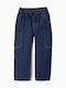 Pantaloni din denim pentru copii Albastru marin