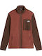 Yumiori Full Men's Fleece Jacket Copper Silt/smokey Brown
