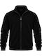 Herren Fleecejacke Schwarz