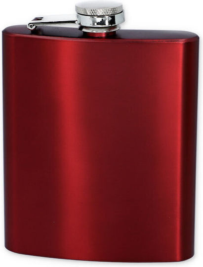 Hip Flask Фласк за питие Червен Мат F3071 210ml