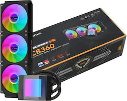 Darkflash Υδρόψυξη AIO CPU με 3 Ανεμιστήρες 120mm και ARGB Φωτισμό