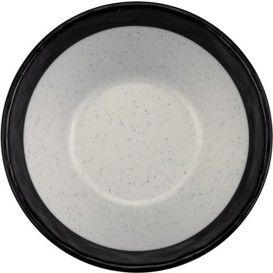 Ready Deep Melamine White Serving Plate 23cm