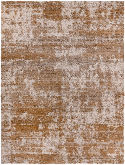 Tzikas Carpets Moya Set Shaggy Covoare Pentru Dormitor Maro 3 Bucăți