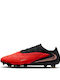Elite Phantom 6 Low Elite FG Football Shoes with Cleats Red