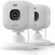 Blink Mini 2K+ 2 Drahtlose Kameras Kameraüberwachungssystem mit Bildschirm