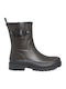 Women's Wellies with Fur Brown