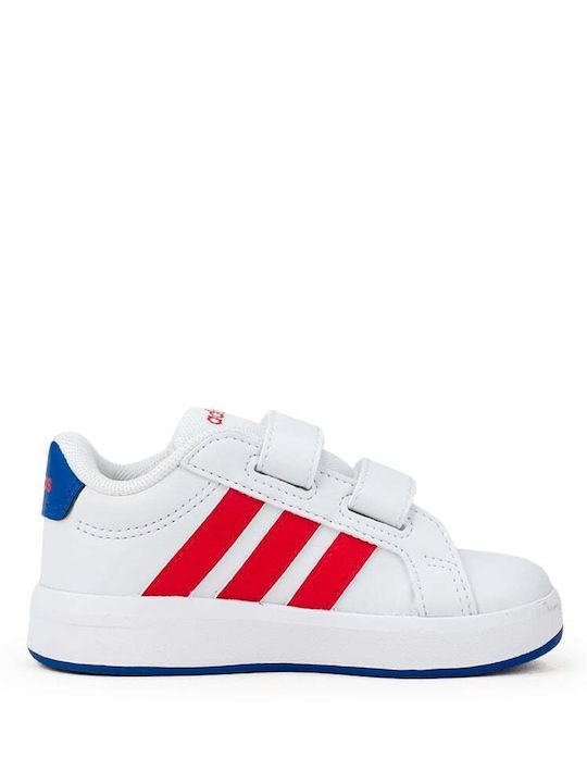 adidas Grand Court 3.0 Kids Sneakers with Hook ...