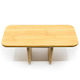 Meditation Bench Bamboo Wood Seat Size 41 X 17 Cm Height 17 Cm