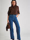 Women's Jean Pants in Wide Leg Style