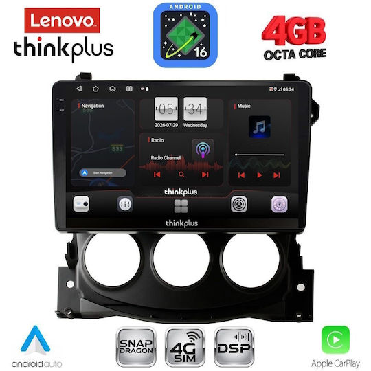 Lenovo Car Audio System for Nissan 370Z 2009-2012 Bluetooth USB WiFi GPS Apple CarPlay Android Auto with 9" Touch Screen